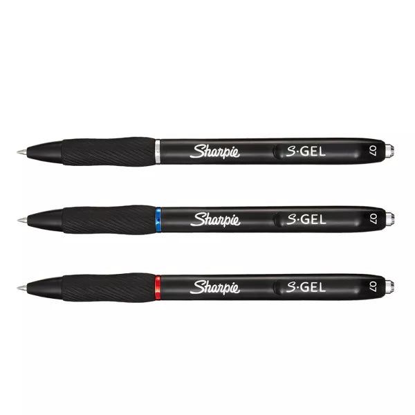 Sharpie S-Gel Medium Tip Retractable Pens - Assorted, 4 count-071641172272-LR-337034-2-LR eShop