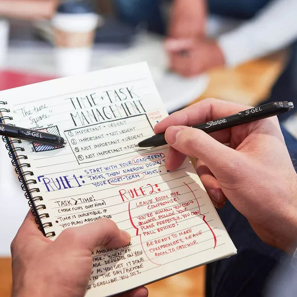 Sharpie S-Gel Medium Tip Retractable Pens - Assorted, 4 count-071641172272-LR-337034-3-LR eShop