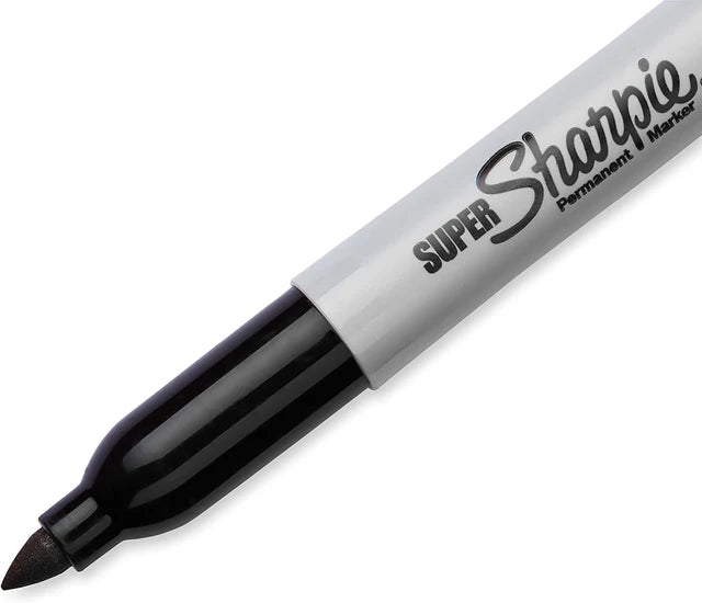 Sharpie Super Permanent Marker, Fine Tip - Super Black-071641331013-LR-115520-4-LR eShop