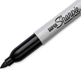Sharpie Super Permanent Marker, Fine Tip - Super Black-071641331013-LR-115520-4-LR eShop