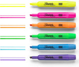 Sharpie Tank Style Chisel Tip Fluorescent Highlighter - Assorted, 12 count-071641251458-LR-349365-2-LR eShop