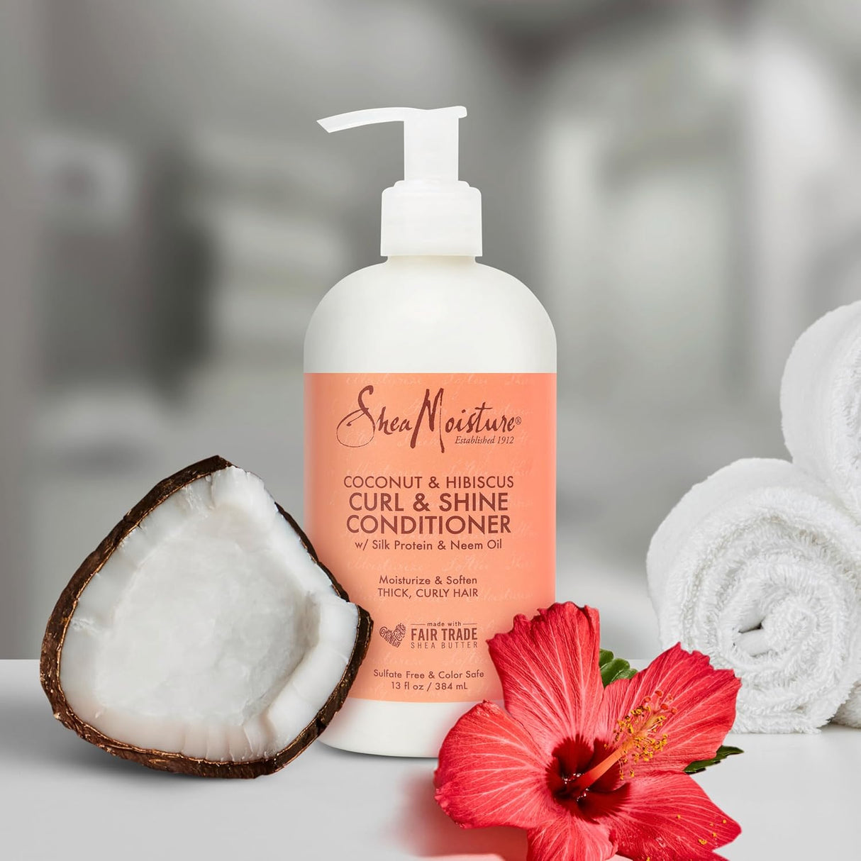 SheaMoisture Coconut & Hibiscus Curl & Shine Conditioner-764302290629-LR-355281-10-LR eShop