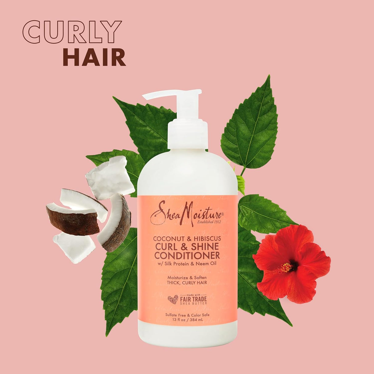 SheaMoisture Coconut & Hibiscus Curl & Shine Conditioner-764302290629-LR-355281-3-LR eShop