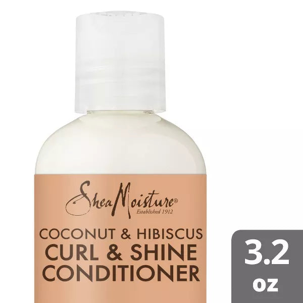 SheaMoisture Coconut & Hibiscus Curl & Shine Conditioner For Thick Curly Hair, 3.2 oz-764302290728-LR-337182-6-LR eShop