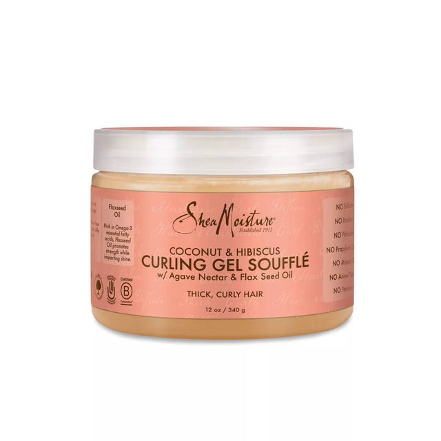 SheaMoisture Curling Gel Soufflé For Thick Curly Hair - Coconut and Hibiscus-764302290315-LR-355279-1-LR eShop