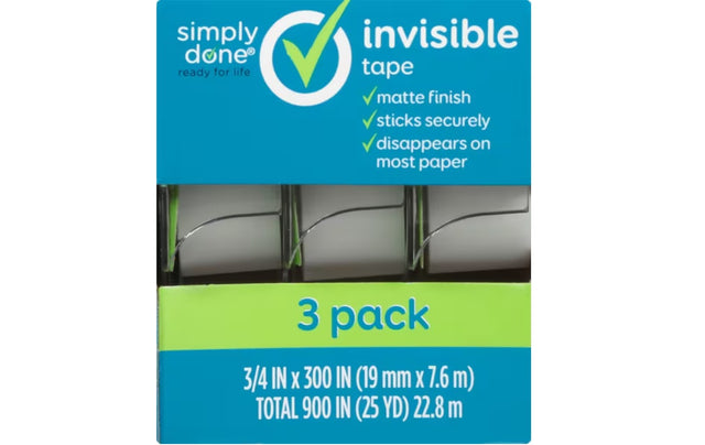 Simply Done 3 Pack Invisible Tape-011225352713-LR-316903-1-LR eShop