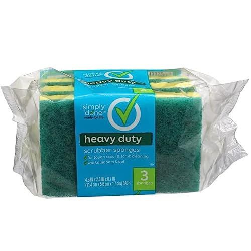 Simply Done Heavy Duty Scrubber Sponges, 3 count-011225133527-LR-311145-1-LR eShop