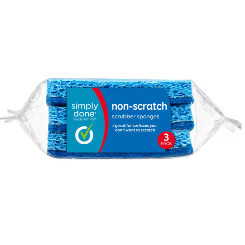 Simply Done Non-Scratch Scrubber Sponge, 3 count-011225133534-LR-311142-2-LR eShop
