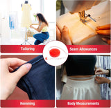 SINGER 60-Inch Retractable Tape Measure with Compact Red Case-07569100212-LR-142934-7-LR eShop