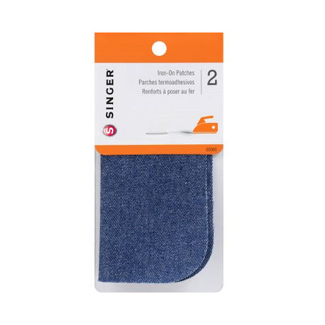 SINGER Iron-On Denim Patches, 5 inch x 5 inch, Set of 2-075691000608-LR-82065-1-LR eShop