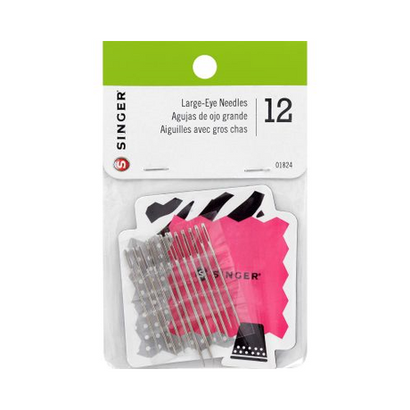 SINGER Large Eye Hande Needles on Collectible Magnet, 12 Count, Sizes 16-22-075691018245-LR-192001-1-LR eShop