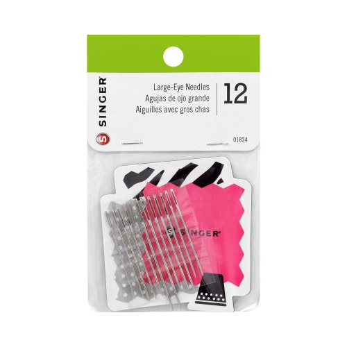 SINGER Large Eye Hande Needles on Collectible Magnet, 12 Count, Sizes 16-22-075691018245-LR-192001-1-LR eShop