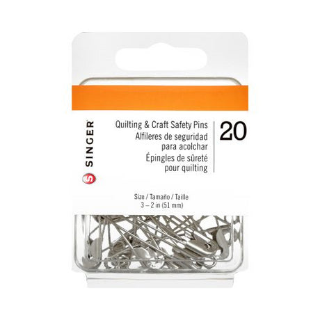 SINGER Safety Pins, 20 Count, Size 3,2"-075691002060-LR-104955-1-LR eShop