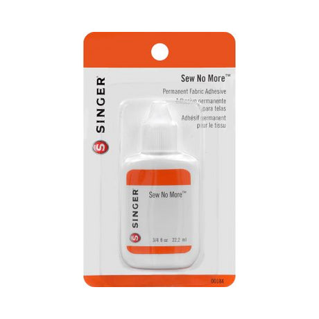 SINGER Sew No More™ Fabric Glue, 3/4 fl oz-075691001841-LR-192000-1-LR eShop