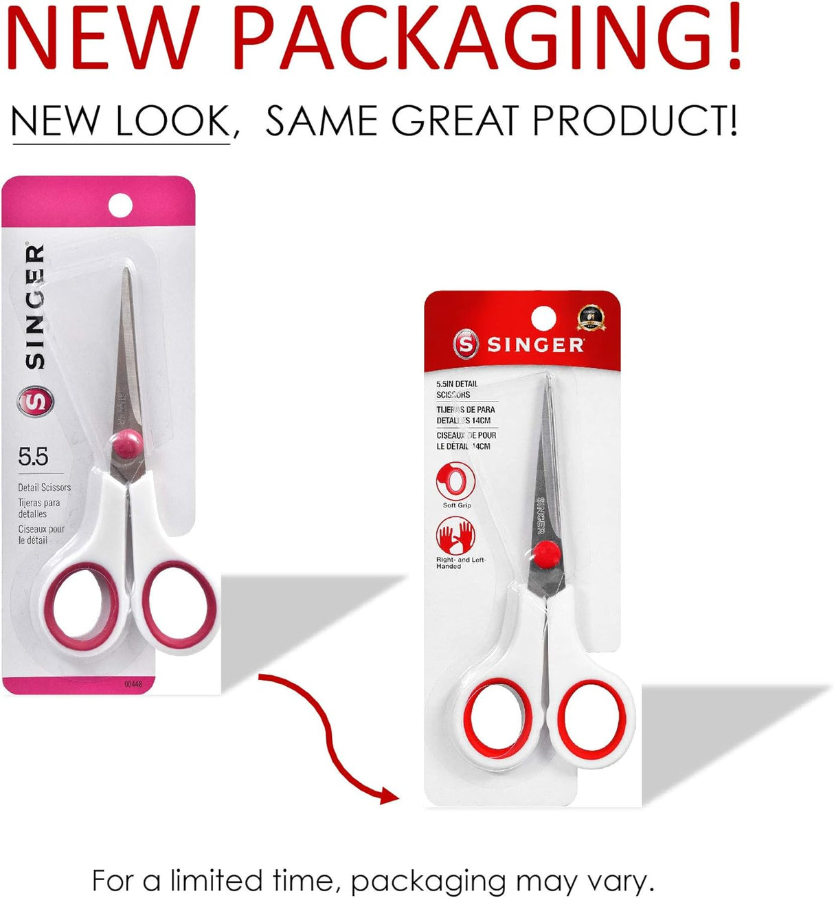 SINGER Sewing Scissors with Comfort Grip-075691004484-LR-00457-9-LR eShop