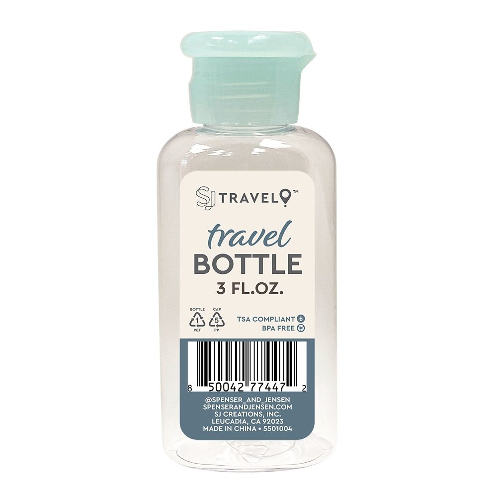 SJ Travel Flip Top Plastic Bottle 3 fl oz, TSA Compliant-850042774472-LR-351029-1-LR eShop