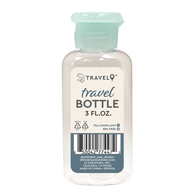 SJ Travel Flip Top Plastic Bottle 3 fl oz, TSA Compliant-850042774472-LR-351029-1-LR eShop