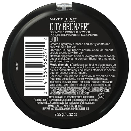 Maybelline Face Studio City Bronze, 300 Dark, 0.24oz