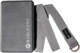 Skelcore High Density Non Slip Foam Yoga Block and Strap Set-840285900301-LR-349002-7-LR eShop