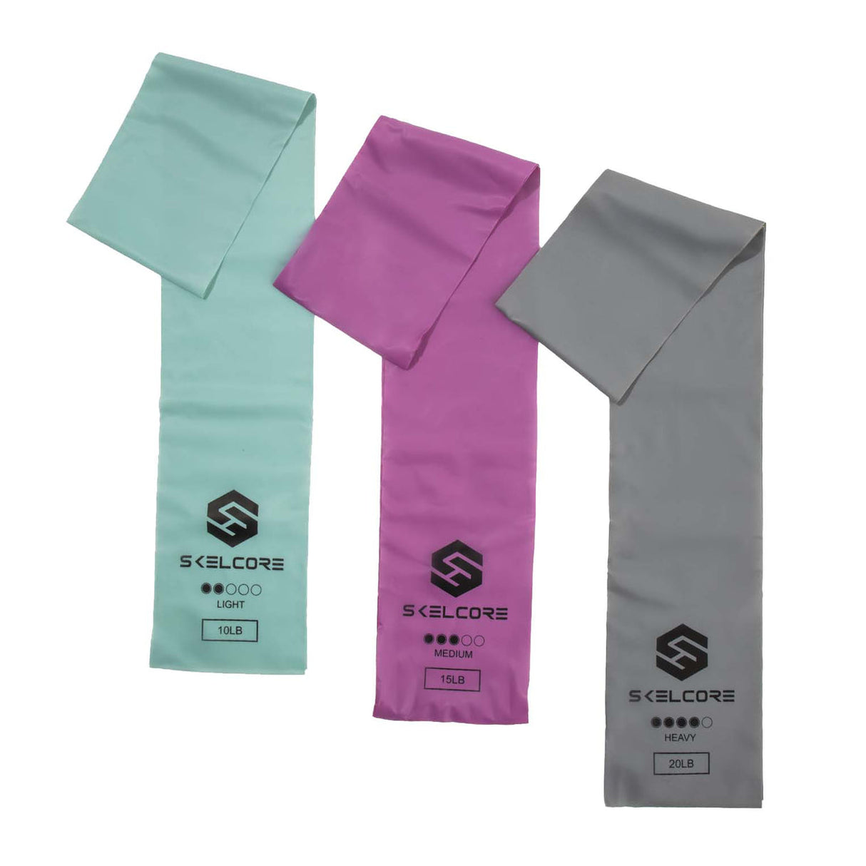 Skelcore Latex Free 4ft Resistance Band, 3 piece set-840285900103-LR-349016-2-LR eShop