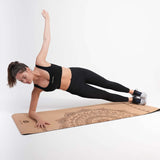 Skelcore Sweat Proof Non-Slip Cork Yoga Mat, 4 mm-840285900288-LR-349033-8-LR eShop