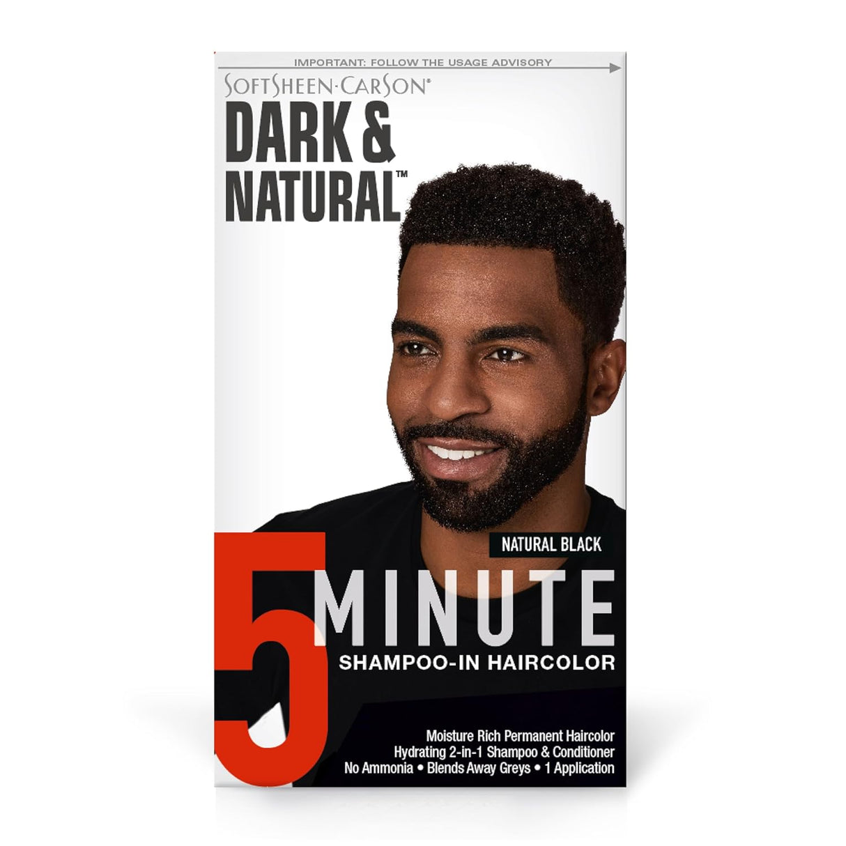 SoftSheen Carson Dark & Natural Shampoo In Hair Color - Natural Black-072790000324-LR-224696-1-LR eShop