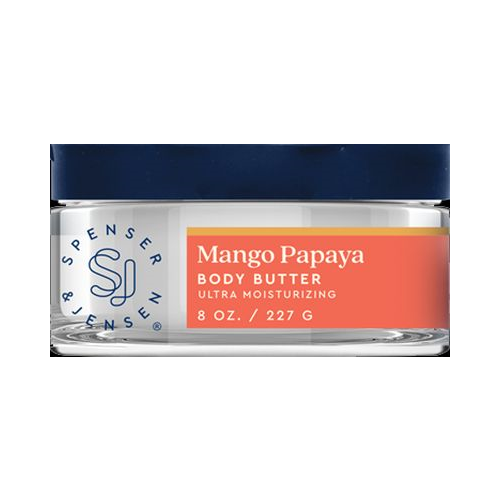 Spenser & Jensen Body Butter Mango Papaya 8 oz-850042774137-LR-348984-1-LR eShop