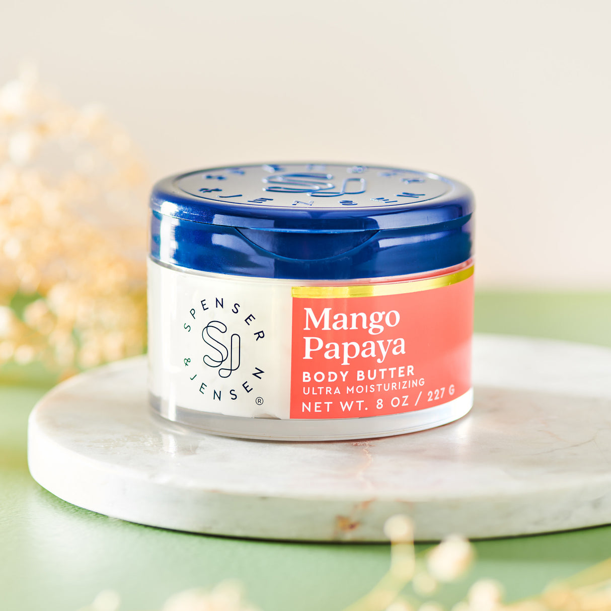 Spenser & Jensen Body Butter Mango Papaya 8 oz-850042774137-LR-348984-5-LR eShop