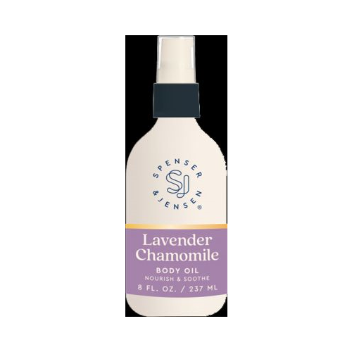 Spenser & Jensen Body Oil Lavender Chamomile 8 oz-850042774076-LR-348980-1-LR eShop