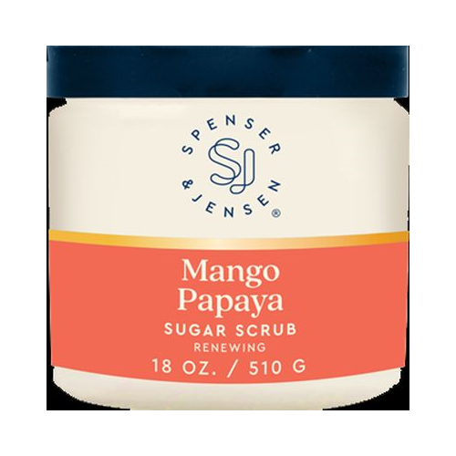 Spenser & Jensen Sugar Scrub Mango Papaya 18 oz-850042774144-LR-348985-1-LR eShop