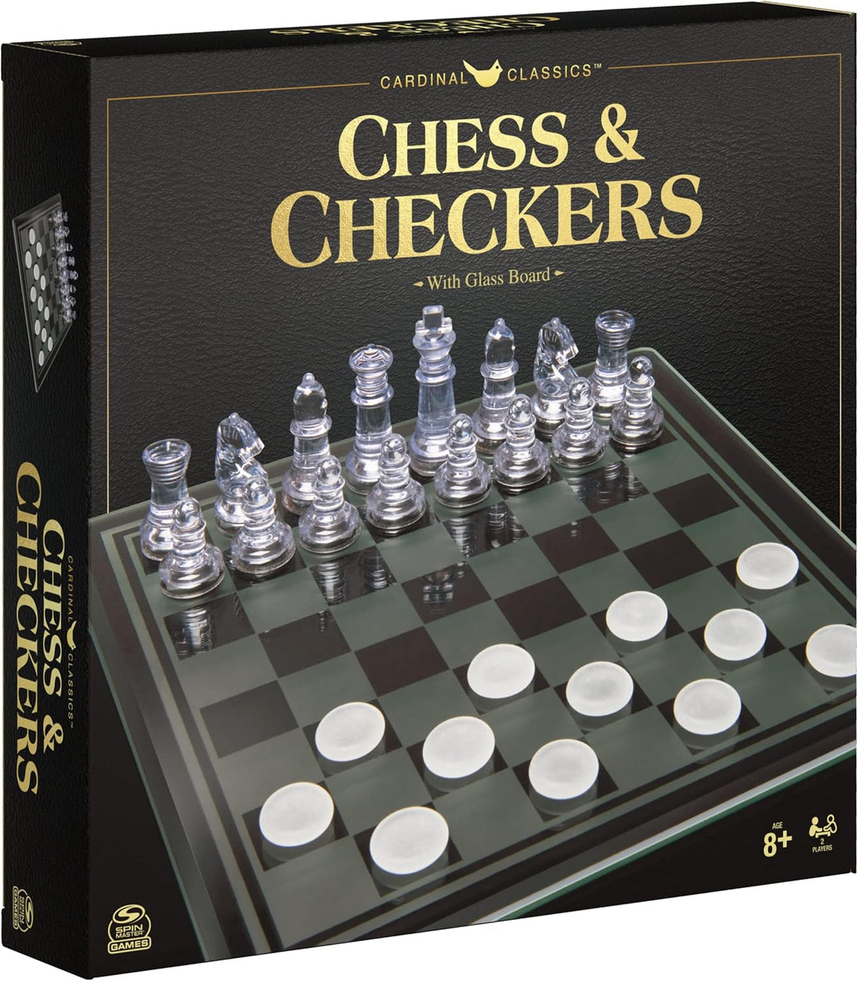 Spin Master Games Chess & Checkers with Glass Board-778988317204-LR-357555-4-LR eShop