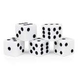 Spin Master White Replacement Dice for Board Games and Card Games, 5 pack-778988391839-LR-107167-2-LR eShop