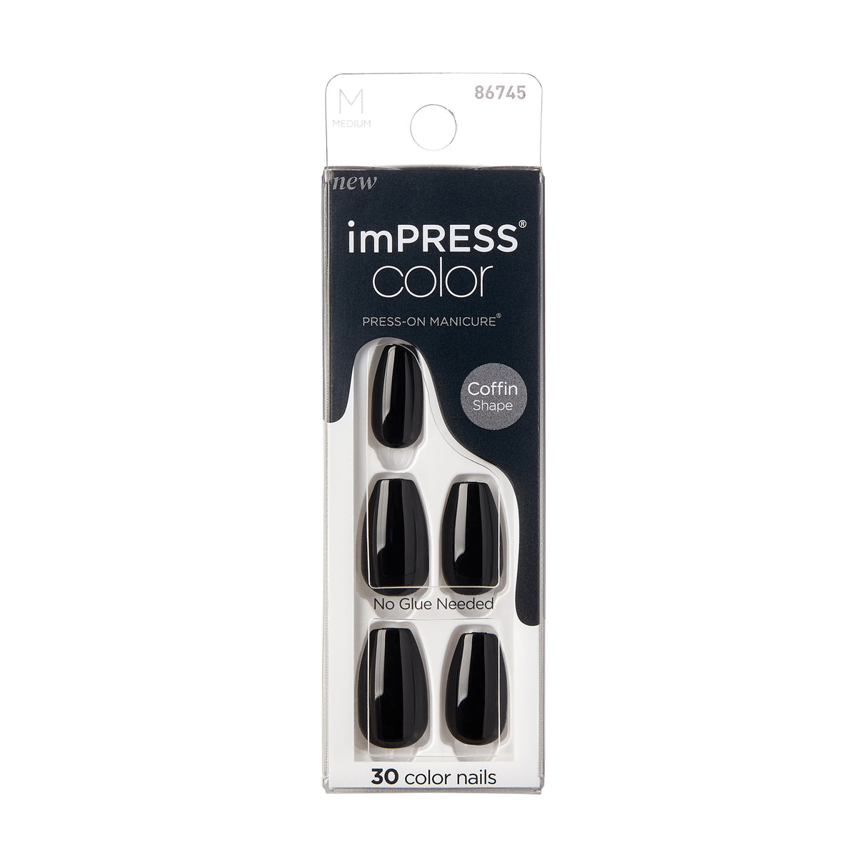 NAILS IMPRESS COLOR MC ALL BLK