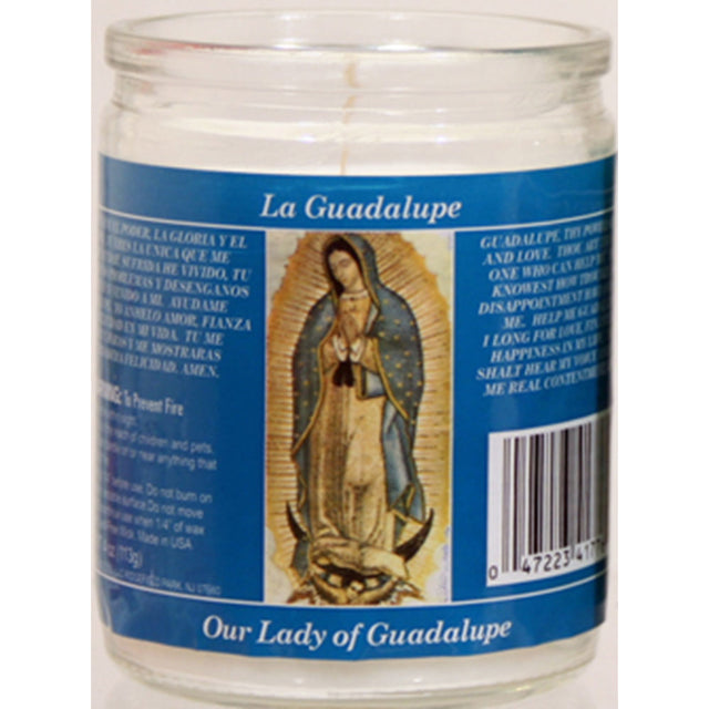 Star Candle Prayer Candle, 50Hr - Our Lady of Guadalupe-047223417765-LR-273086-1-LR eShop