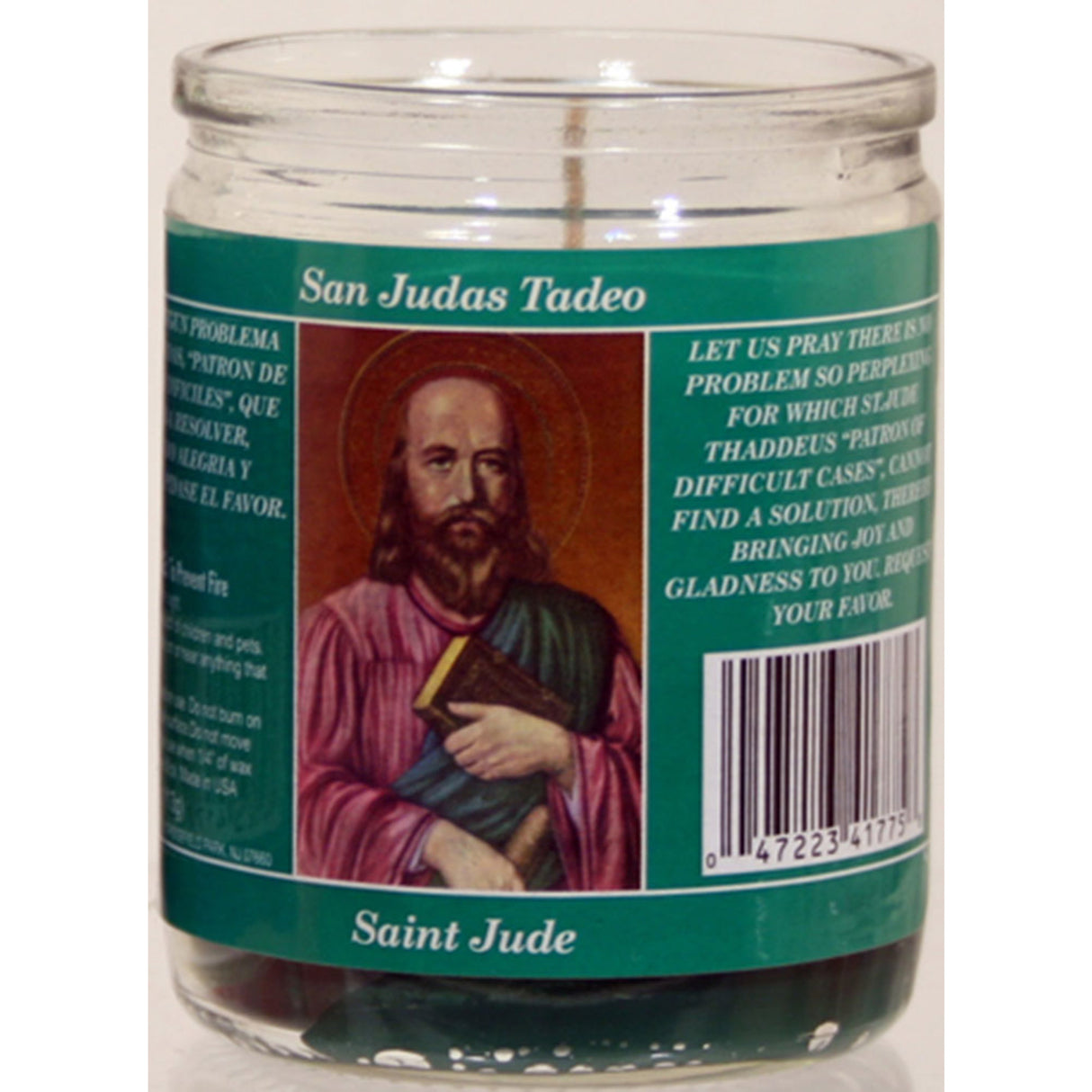 Star Candle Prayer Candle, 50Hr - Saint Jude-047223417758-LR-273090-1-LR eShop