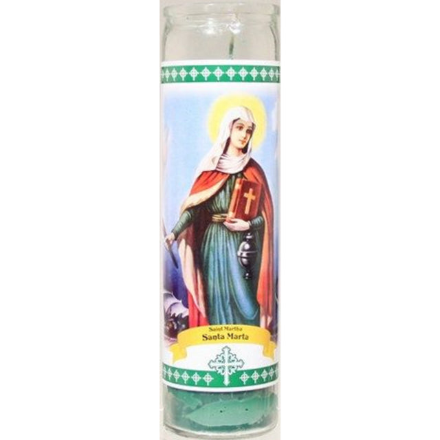 Star Candle Prayer Candle, 8in - Saint Martha-047223071165-LR-273064-1-LR eShop
