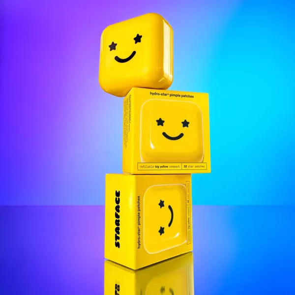 STARFACE Hydro-Star Pimple Patches - Big Yellow Starter Pack, Compact + 32 patches-860002106809-LR-359694-3-LR eShop