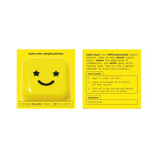 STARFACE Hydro-Star Pimple Patches - Big Yellow Starter Pack, Compact + 32 patches-860002106809-LR-359694-5-LR eShop