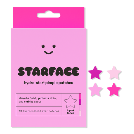 STARFACE Hydro-Star Pimple Patches - Pink Star, 32 count-850036696810-LR-359693-1-LR eShop