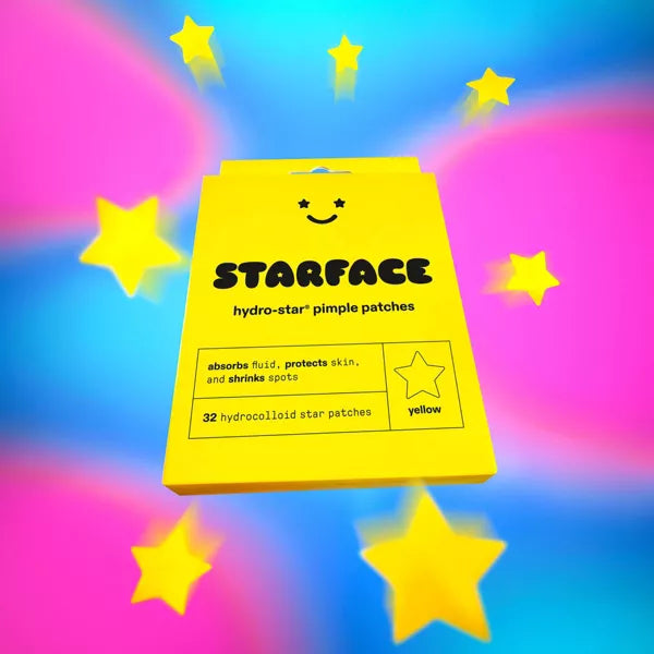 STARFACE Hydro-Star Pimple Patches - Yellow Star, 32 count-860002106816-LR-359695-3-LR eShop