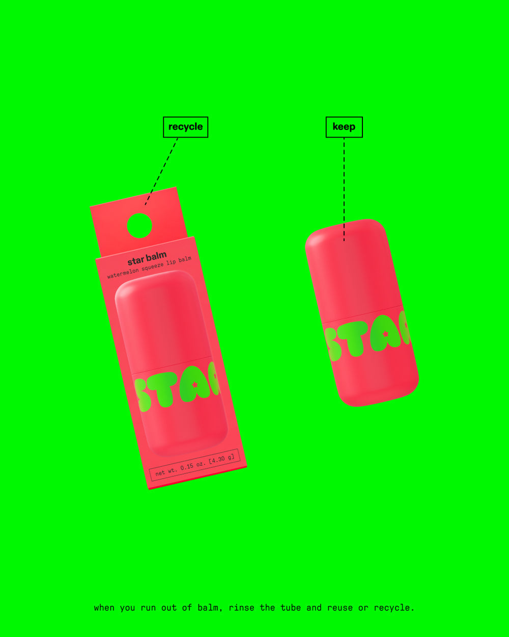 STARFACE Star Balm Lip Balm - Watermelon Squeeze-850036696681-LR-359691-7-LR eShop