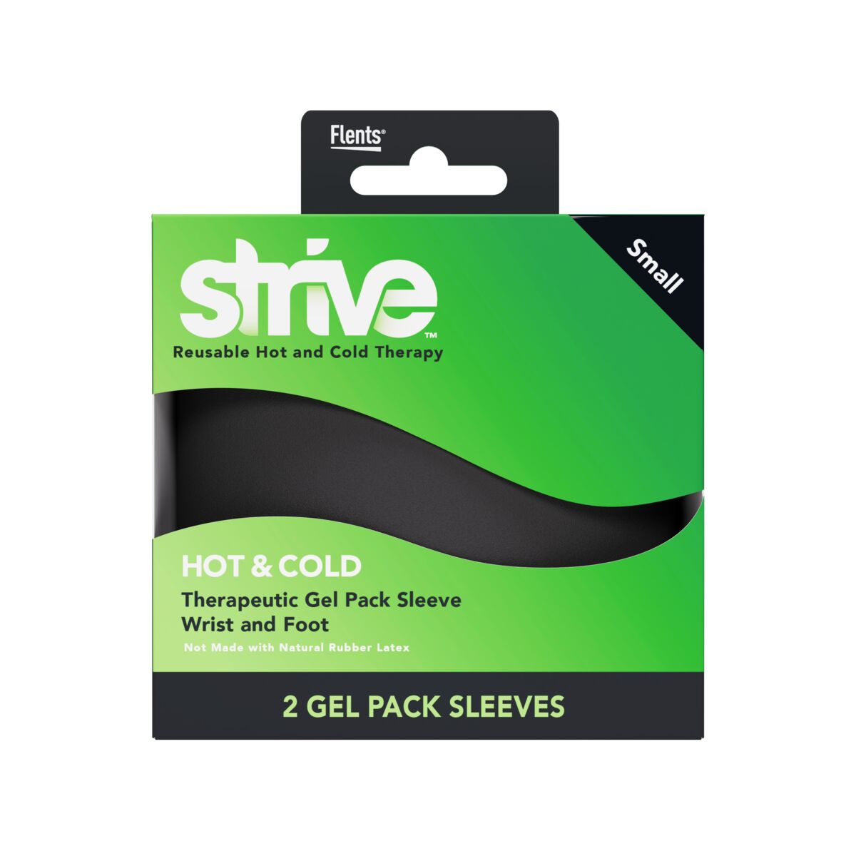 Strive Reusable Hot-Cold Gel Pack Sleeve - Wrist & Foot, Small-023185003758-LR-363558-1-LR eShop