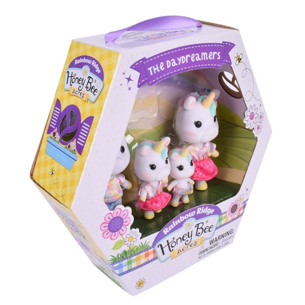 Sunny Days Entertainment Honey Bee Acres Daydreamers Toy Set - Unicorn Family-810009206378-LR-350680-3-LR eShop