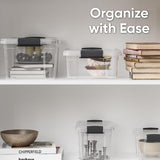 Superio Clear Storage Bin with Lid, 4.5 Quart-810541013038-LR-360865-5-LR eShop