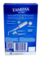 Tampax Pearl Tampons, with LeakGuard Braid, Super Absorbency, Unscented, 10 Count-073010720749-LR-363300-2-LR eShop