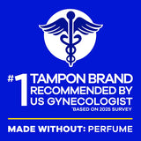 Tampax Pearl Tampons, with LeakGuard Braid, Super Absorbency, Unscented, 10 Count-073010720749-LR-363300-8-LR eShop