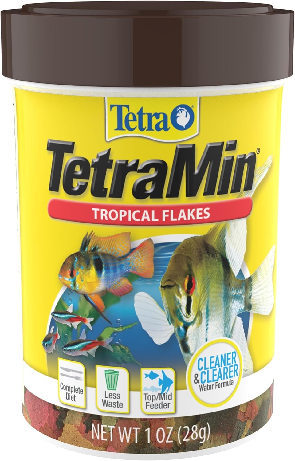 Tetra TetraMin Tropical Fish Flakes, 0.7 oz-046798771029-LR-189820-1-LR eShop