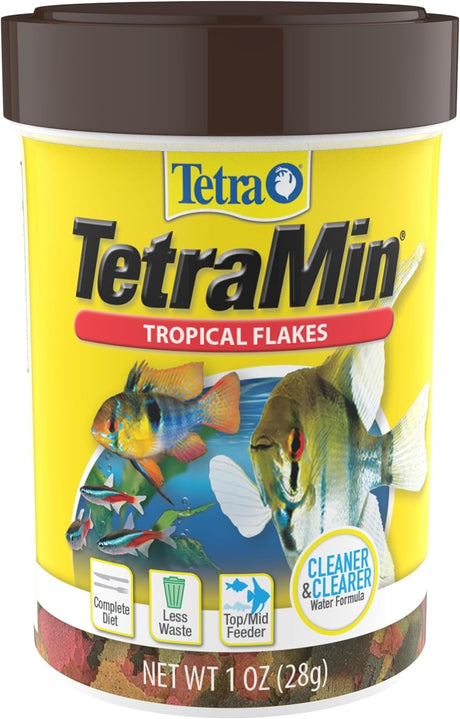 Tetra TetraMin Tropical Fish Flakes, 0.7 oz-046798771029-LR-189820-1-LR eShop