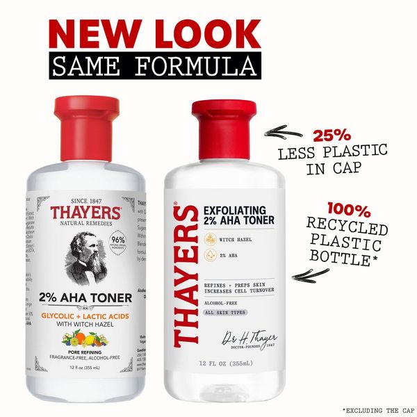 Thayers Natural Remedies 2% AHA Exfoliating Toner, 12 oz-041507051874-LR-361983-3-LR eShop