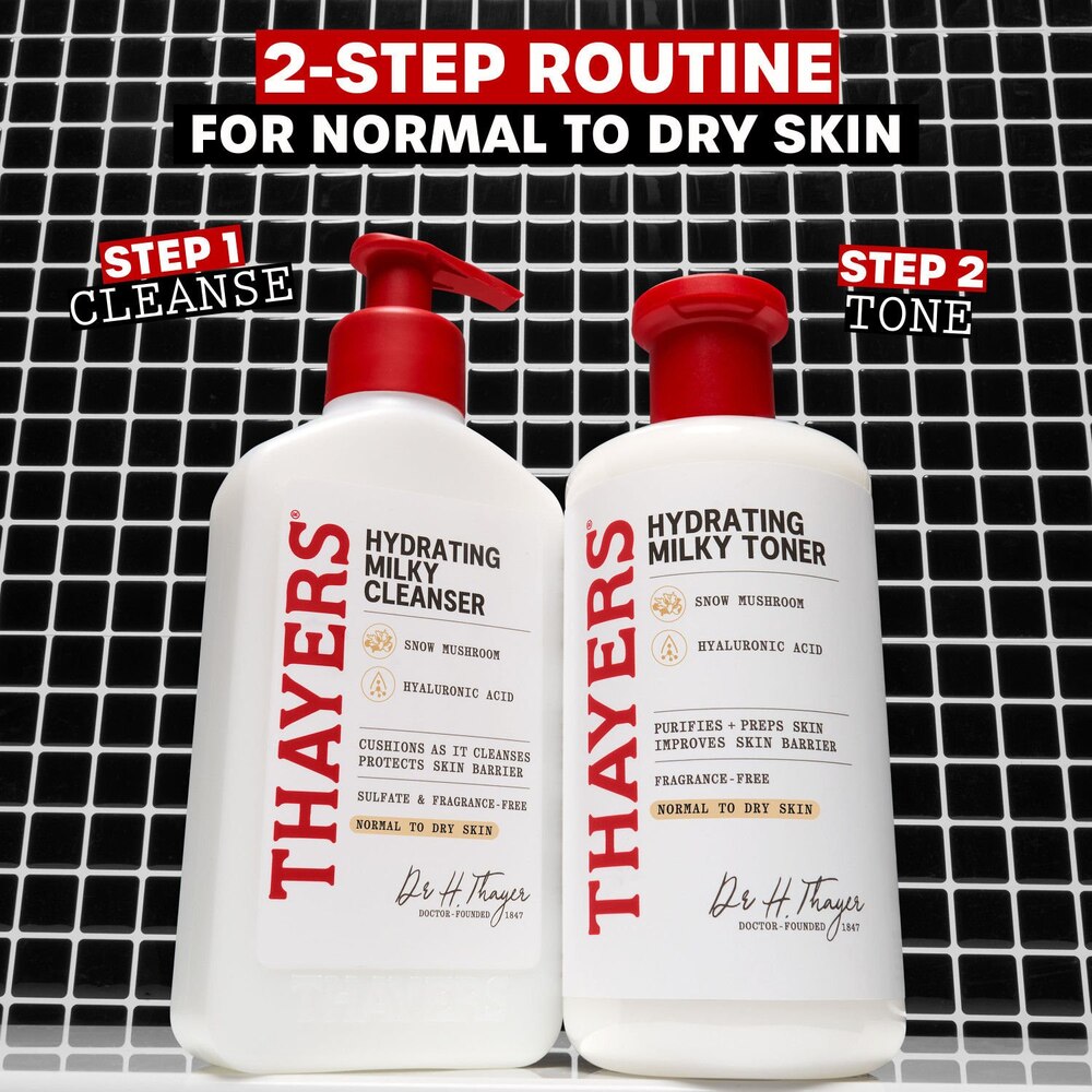 Thayers Natural Remedies Milky Hydrating Face Toner with Snow Mushroom and Hyaluronic Acid, 8.5 oz-041507051713-LR-358747-7-LR eShop